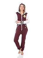 ZIPUPS Mono-Pijama Team Spirit (Uva / Blanco)