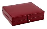  : Wolf Designs Chelsea Leather Folding Travel Omega Necklace Case #346704