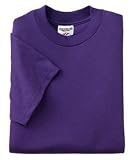 NEW JERZEES - 50/50 Cotton/Poly T-Shirt Deep Purple-2XL