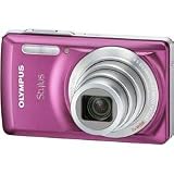 Olympus Stylus 7030 - Digital camera - compact - 14.0 Mpix - optical zoom: 7 x - supported memory: SD, SDHC - purple