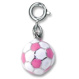Buy CHARM IT! 3d Pink and White Soccer Ball Charm (791) by CHARM IT! Ks Charming Designs