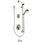 Moen T8343CBN Commercial M-Dura Posi-Temp Tub/Shower Trim, 2.5-gpm, Classic Brushed Nickel