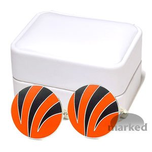 Cincinnati Bengals NFL Executive Logo Cufflinks