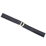 Black Genuine Lizard Strap 15mm