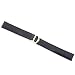 Black Genuine Lizard Strap 15mm