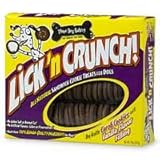 Three Dog Bakery Lick 'n Crunch, All-Natural Sandwich Cookie Treats for Dogs (13 Ounces)