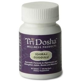 Yograj Guggulu - For joint, muscle and nerve pain. Helpful for joint arthritis* by Tridosha Wellness Products