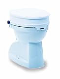 Invacare Aquatec 90 Toilet Seat Raiser with Lid White