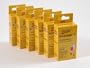 Compatible Canon BCI-24- 3 Color & 3 Black Ink Cartridges 6 Pack - Pixma iP1500/iP2000/MP130/MP410/MP430