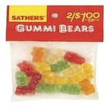 Sathers Gummi Bear Candy - 2.75 Oz Bag, 12 Ea