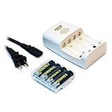 Powerex C204 Battery Charger w 4 2700 mAh Batteries by 