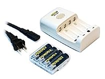 Maha PowerEx MH-C204W4AA27 - Battery charger - battery - rechargeable - AA x 4 - 2700 mAh