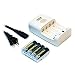 Maha PowerEx MH-C204W4AA27 - Battery charger - battery - rechargeable - AA x 4 - 2700 mAh