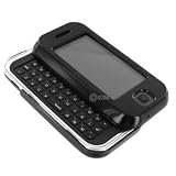 Samsung Glyde Hard Plastic Crystal Case Cover Black
