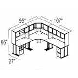 Bush Advantage Pewter Configuration 27 - Layout for 8