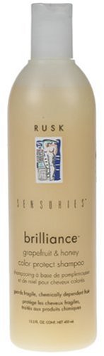 Rusk Sensories Brilliance Grapefruit & Honey Color Protect Shampoo, 13.5-Ounce Bottles... by Honey