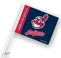 Cleveland Indians Car Flag - Baseball Sports Merchandise