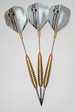 P4 Gold' 23 grams, 90% Tungsten, Front Loaded Fixed Point Darts