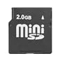OEM 2GB MINISD Mini Secure Digital (SD) Card 2 GB (Bulk Package)