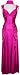 Satin Glam Holiday Formal Gown Prom Bridesmaid Dress - L