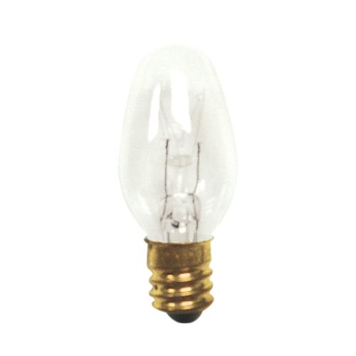 Bulbrite 10C7C 10W C7 Light Clear