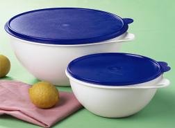 Tupperware Thatsa Bowl Jr - Laquer Blue