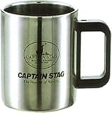 キャプテンスタッグ(CAPTAIN STAG) マレー ダブルステンマグカップ420ml M-1247