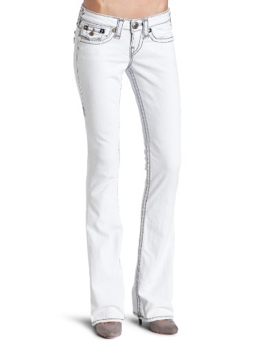 True Religion Womens Becky Phantom Super T-Stitch Jean