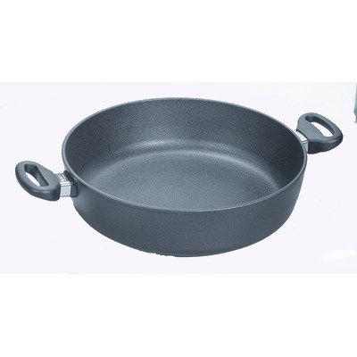 Woll Nowo Titanium 5.8-Quart Saute Casserole Pan with Side Handles and Lid