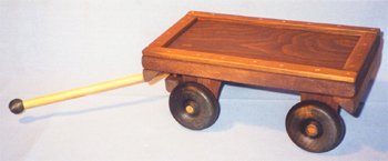 Kitchen: Wooden Wagon