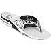 Mens Reef Fanning Sandals White Picture 5