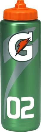 valentine Gatorade Pro Squeeze Bottle 32oz with ViewStripB00AFE0GGE