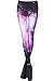 Amoluv Women's Fashion Digital Print Galaxy Pattern Sexy Leggings