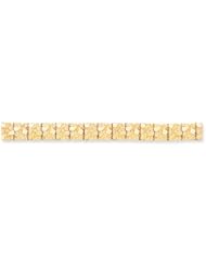 Genuine 14K Yellow Gold 12.50mm Nugget Bracelet 8 Inches 37 Grams Of Gold 100% Satisfaction Guaranteed.