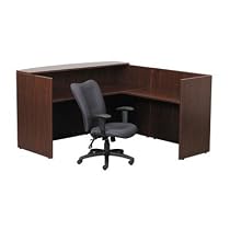 Boss 42 by 24 Reception Return Shell, Mahogany