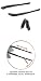 ESS ICE 2.4 Replacement Arms and Nosepiece BLACK ESSICEKIT