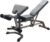 Bodymax CF330 Deluxe Flat/Incline/Decline Utility Bench with Leg Developer and Preacher