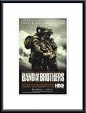 Band of Brothers by unknown 17.00X11.00 Framed with Black Metal
Frame