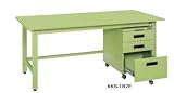 サカエ　KK　軽量作業台 キャビネットワゴン付　均等耐荷重：350kg KKP-187E KKP