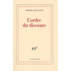 L'ordre du discours