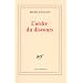 L'ordre du discours