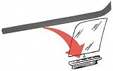 78-80 CHEVY CHEVROLET FULL SIZE PICKUP fullsize REAR DOOR WEATHERSTRIP RH (PASSENGER SIDE) TRUCK, Belt Outer (1978 78 1979 79 1980 80) C450903 325366