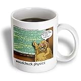 Londons Times Funny Animals Cartoons - Woodchuck Physics - Mugs