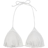 FULL TILT Triangle Womens Swimsuit Top - White