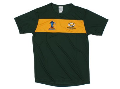 Australia Rugby League RWC 2013 Training T-Shirt Green/Gold
