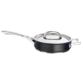 Circulon Infinite Hard Anodised Covered Saute Pan, 24 cm, 2.8 Litre