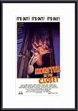 Monster in the Closet, Art Poster with Metal Frame, poster size: 11
