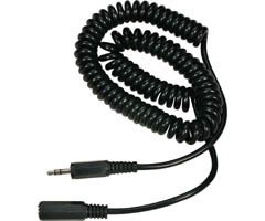 Stereo Coiled Audio Extension Cable