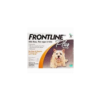 Set A Shopping Price Drop Alert For Merial Frontline Plus Flea and Tick Control for 0-to-22-Pound Dogs and Puppies, 6 Doses