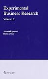 Review Springer  / Experimental Business Research: Economic and Managerial Perspectives VOLUME II; Marketing, Accounting and Cognitive Perpectives VOLUME III (v. 2)